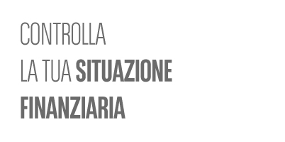 controlla la tua situazione finanziaria