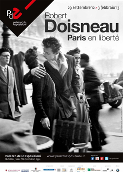 Locandina della rassegna Robert Doisneau. Paris en liberté